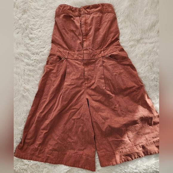 Free People Juniper Jumpsuit Auburn - Picture 2 of 11